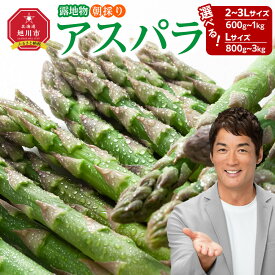 【ふるさと納税】【2026年先行予約】露地物朝採りアスパラ 鮮度保持フィルム入り(5月中旬発送開始予定)_01593 | 野菜 アスパラガス グリーンアスパラ 旬 とれたて お取り寄せ 産地直送 小分け 保存 旭川市 北海道 送料無料