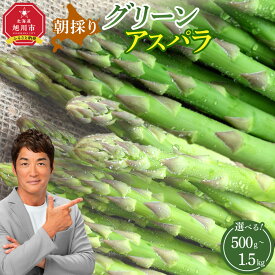 【ふるさと納税】ランキング常連【先行予約】朝採り グリーンアスパラ (2026年5月下旬発送開始) _01706 | アスパラ アスパラガス 野菜 旬 春 北海道 とれたて お取り寄せ 冷蔵配送 冷蔵 旭川市 送料無料