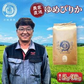 【ふるさと納税】【選べる配送月】【容量選択可】令和7年産　ゆめぴりか 5kg or 10kg 【 白米 精米 ご飯 ごはん 米 5kg お米 ゆめぴりか 旭川市ふるさと納税 北海道ふるさと納税 旭川市 北海道 】