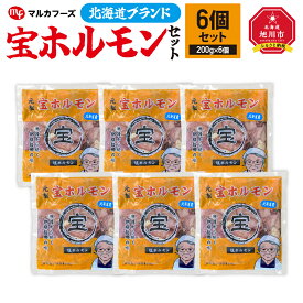 【ふるさと納税】北海道ブランド”宝ホルモン”6個セット！_00845 | ホルモン 宝ホルモン セット 旭川市ふるさと納税 北海道ふるさと納税