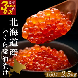【ふるさと納税】希少 北海道産 新物いくら 高評価★4.7 いくら 最短3営業日以内発送 イクラ (鮭) 容量 × 発送時期が選べる 北海道 80g 250g 500g 小分け 魚 醤油漬け 海鮮 海鮮丼 ギフト 冷凍 魚卵 魚介類 しょう油漬 笹谷商店 せっかくグルメ F4F-1151var