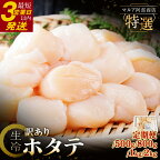 【ふるさと納税】容量が選べる 生産者応援！訳あり 生冷 ホタテ 800g 1kg 2kg 訳あり品 フードロス 不揃い たっぷり 大粒 北海道 オホーツク 海鮮 貝柱 ほたて 帆立 ホタテ 貝 冷凍 F4F-1546var