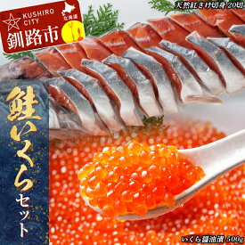 【ふるさと納税】 鮭 いくら セット ふるさと納税 イクラ さけ しゃけ 醤油漬け 親子漬け 魚卵 魚介 海鮮 おかず F4F-8141