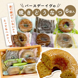 【ふるさと納税】＼3/4までの入金でホワイトデーまでにお届け／焼きどうなつ 6個入