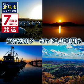 【ふるさと納税】《7営業日以内に発送》【北海道北見市】旅行割引クーポン60,000円分
