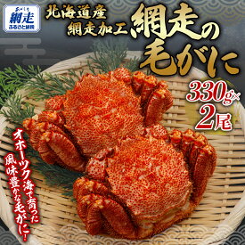 【ふるさと納税】 網走の毛がに2尾セット 【 ふるさと納税 人気 おすすめ ランキング 毛蟹 毛ガニ 毛がに かに カニ 蟹 浜茹で まるごと 2尾 ギフト 贈答 贈り物 かに味噌 オホーツク 北海道 網走市 送料無料 】 ABB151