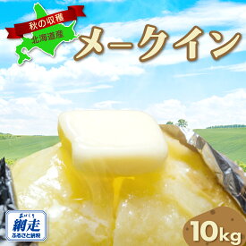 【ふるさと納税】【先行予約】秋の収穫メークイン 約10kg詰め（2026年9月15日以降発送）【 ふるさと納税 人気 おすすめ ランキング メークイン じゃがいも ジャガイモ いも イモ 芋 10kg 野菜 支援 網走産 オホーツク 北海道 網走市 送料無料 】ABAO070