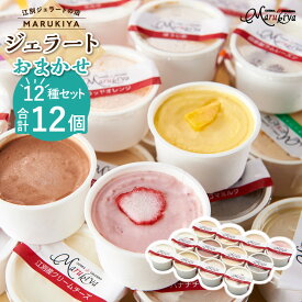 【ふるさと納税】【合計　12個】ジェラートおまかせ　12個セット | お菓子 菓子 おかし 食品 人気 おすすめ 送料無料 アイス アイスクリーム デザート ランキング