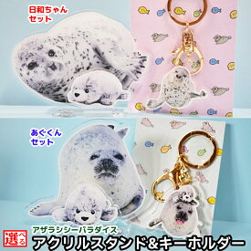 【ふるさと納税】あぐ 日和 アクリルスタンド ・ キーホルダー | アザラシシーパラダイスグッズ 選べる アザラシ グッズ アクスタ アクキー アクリルキーホルダー お土産