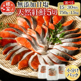 【ふるさと納税】 無添加甘塩天然紅鮭 5 切 選べる 3P 6P ベニサケ べにさけ 紅さけ 魚 さかな サカナ お取り寄せ グルメ 海鮮 しゃけ シャケ 北海道 根室市 ふるさと納税