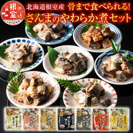 【ふるさと納税】 選べる発送月　12月発送OK [北海道根室産] 骨まで食べられる！さんまのやわらか煮セット 秋刀魚 サンマ お取り寄せ グルメ 海鮮 加工品 北海道 根室市 ふるさと納税 A-09004