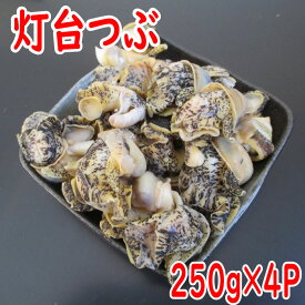 【ふるさと納税】[北海道根室産]灯台つぶむき身250g×4P A-19005