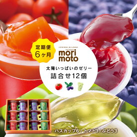 【ふるさと納税】【定期便 全6回】 太陽いっぱいのゼリー詰合せ 12個 スイーツ 北海道 千歳 プレゼント ギフト 手土産 銘菓 《北海道千歳市 もりもと》北海道ふるさと納税菓子グルメ お取り寄せ 洋菓子 ゼリー ハスカップ【北海道千歳市】ギフト ふるさと納税