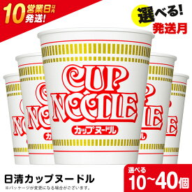 【ふるさと納税】 日清★カップヌードル★ 選べる10食～40食 1箱（20食入）ラーメン麺 即席麺 麺類 ラーメン カップ麺 インスタントインスタント 麺類 カップラーメン 【北海道千歳市】ギフト ふるさと納税