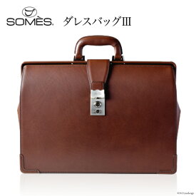 【ふるさと納税】[EX-07] SOMES　EX-07　ダレスバッグ3（ダークブラウン）　革　革製品　革鞄　革バッグ　鞄　バッグ　ビジネス