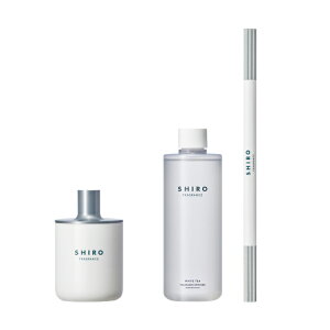yӂ邳Ɣ[Łz SHIRO zCgeB[ tOXfBt[U[Lbg(e+lߑւpLbh+XeBbN 3_Zbg) 300mL 3ڈ@[01508]