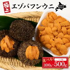 北海道 うに 雲丹 バフンウニ 極上 エゾバフンウニ パック詰 100g?500g | ふるさと納税 うに 海鮮 高級 ウニ 雲丹 生ウニ エゾバフンウニ パックうに 北海道 登別 ふるさと 人気 ランキング 送料無料