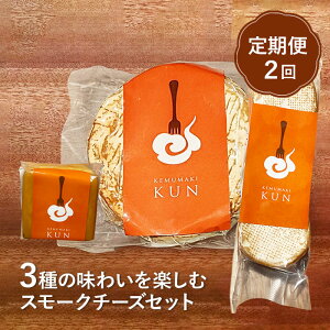 【ふるさと納税】【定期便:全2回】スモークチーズセット おつまみ 燻製 チーズ スモークチーズ ブリーチーズ カマンベールチーズ スモーク 定期便 定期 2回 ふるさと納税 北海道 恵庭市 恵