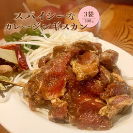 【ふるさと納税】スパイシーなカレージンギスカン 北海道 ジンギスカン カレー スパイス 羊肉 ジビエ 肉 焼き肉 バーベキュー ネパール ふるさとの納税 北海道 恵庭市 恵庭 【650019】