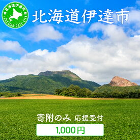 【ふるさと納税】伊達市 寄附のみ 応援受付 1,000円コース（返礼品なし 寄附のみ 1000円）