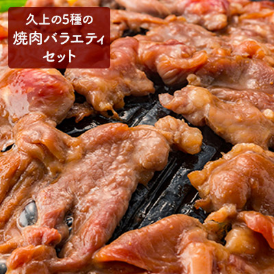 北海道木古内町 付与 ふるさと納税 久上の5種の焼肉バラエティセット お肉 鶏肉 豚肉 《週末限定タイムセール》