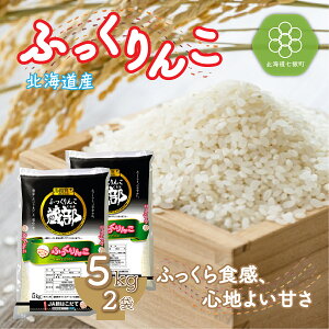 【ふるさと納税】令和7年産 北海道産 ふっくりんこ 精米 計10kg(5kg×2袋) 特Aランク 白米 米農家応援 【北海道産 ふっくりんこ 特Aランク 精米 白米 こめ ごはん おにぎり おいしいお米】 NAA0