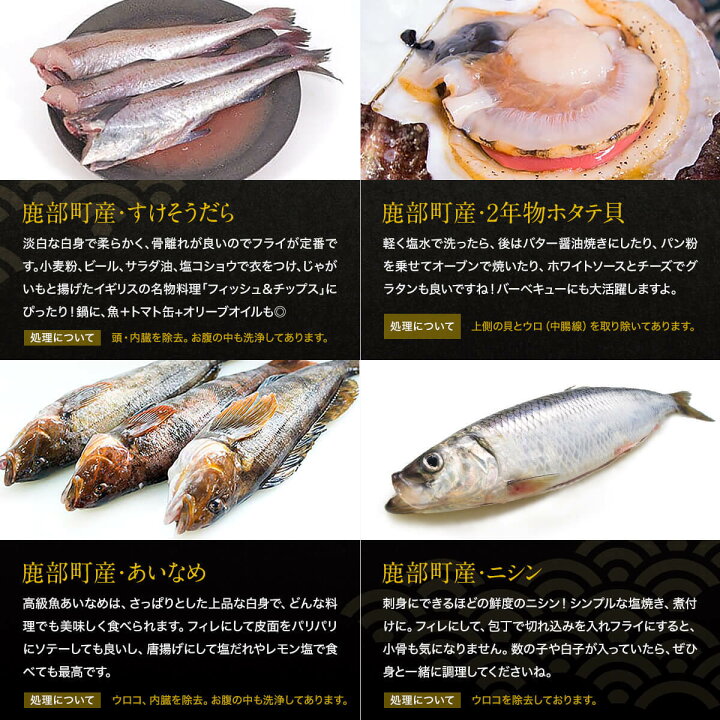 魚卵4点セット