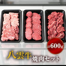【ふるさと納税】【北海道情報雑誌で紹介！】八雲牛 焼肉セット 総重量600g ※沖縄・離島への配送不可