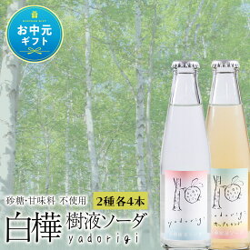 【ふるさと納税】【お中元ギフト】白樺樹液ソーダyadorigi (プレーン/ホップとりんご)計8個ソーダ 炭酸飲料 ソフトドリンク 炭酸 樹液 飲料類 炭酸飲料 北海道ふるさと納税 ふるさと納税 北海道 黒松内町 通販 ギフト 贈答品 贈り物