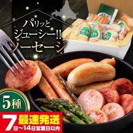 【ふるさと納税】【お歳暮対象】北海道 ソーセージ 5種 セット《喜茂別町》【ニセコリゾート観光協会/eff eff】ウインナー フランクフルト ハム 手作り 食べ比べ セット 詰め合わせ ギフト 贈答 冷蔵 [AJAI006] 24000 24000円