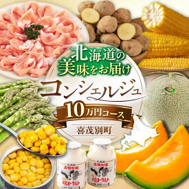 【ふるさと納税】【北海道喜茂別町コンシェルジュ】返礼品おまかせ！寄附額 10万円 コース【喜茂別町】 豚肉 ジビエ ハム ソーセージ メロン じゃがいも アスパラガス はちみつ 定期便 北海道 [AJZZ011] 100000 100000円 10万