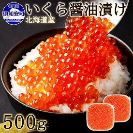 【ふるさと納税】 お店で手作り！ 北海道産 手作り いくら醤油漬 250g ×2個 計 500g 蟹鮨 加藤 ニセコ店 自家製 手作り イクラ 海鮮 魚介 魚卵 いくら 醤油漬 魚介類 人気 イクラ醤油漬け おいしい おつまみ 晩酌 ご褒美 いくら丼 海の幸 蟹鮨加藤 送料無料 北海道 倶知安町