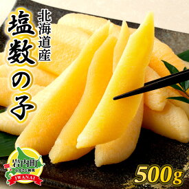 【ふるさと納税】《一八興業水産》塩数の子 500g 北海道産 F21H-425