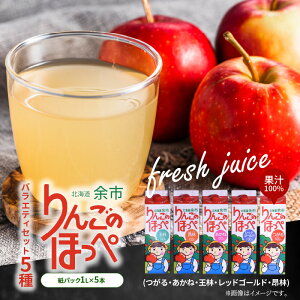 �y�ӂ邳�Ɣ[�Łz��񂲂̎Y�n �k�C���Y ��񂲃W���[�X �A�b�v���W���[�X ��񂲂̂ق��� �o���G�e�B�Z�b�g 5�� 1L×�e1�{ �v5�{ �ʏ`100�� ���p�b�N ���� ������ ���� ���b�h�S�[���h �V��