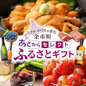 【ふるさと納税】余市町 あとからセレクト 2年間有効！選べる返礼品ギフト 海の幸・フルーツ・ワイン・ウイスキーなど ギフトコード 返礼品 2年間有効 選べる 北海道 いくら りんご さくらんぼ 余市ワイナリー ニッカウヰスキー 余市 余市蒸溜所 北海道 送料無料