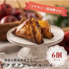【ふるさと納税】ザクザク薫る アップルパイ 6個入 焼菓子 お菓子 手作り 冷凍 贅沢な味わい 洋菓子 りんご デザート スイーツ パイ りんごパイ 美味しい 贈り物 ギフト プチギフト お祝い 手土産 おすそ分け ご褒美 母の日 お歳暮 お中元 お取り寄せ 北海道 余市町 送料無料