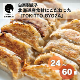 【ふるさと納税】自家製餃子 北海道産食材にこだわった「tokitto GYOZA」