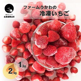 【ふるさと納税】北海道産 ファームうかわの冷凍いちご《1kg・2kg》