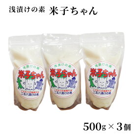 【ふるさと納税】浅漬けの素「米子ちゃん」