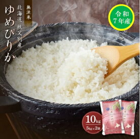 【ふるさと納税】【先行予約受付】 令和7年産無洗米ゆめぴりか10kg ふるさと納税 ゆめぴりか 無洗米 米