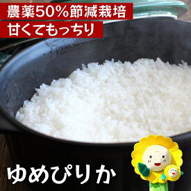 【ふるさと納税】 ゆめぴりか 農薬50％節減栽培 令和7年産 新米 5kg 10kg 30kg / 白米 無洗米 玄米 定期便 ごはん こめ 北海道米 ※10月～順次発送 //rice