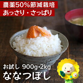 【ふるさと納税】 ななつぼし 令和7年産 お試し 6合(900g) ・ 2kg ・4kg / お米 白米 ごはん こめ 北海道米 ※1か月以内に発送予定 //rice