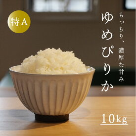 【ふるさと納税】※令和7年産先行予約※ ゆめぴりか 10kg 米 特A ランク 10kg以上 令和7年産 北海道米 当麻町 長谷川農園 北海道 特A米 定期便アリ 送料無料 お取り寄せ