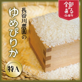 【ふるさと納税】 特A ゆめぴりか ※令和8年産※長谷川農園 北海道米 送料無料（選べる 数量 単品／定期便）5kg 10kg 1回 　3回 6回 12回 人気 お取り寄せ 北海道 当麻町 米どころ