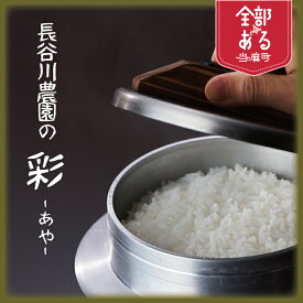 【ふるさと納税】 彩 ※令和8年産※長谷川農園 北海道米 送料無料（選べる 数量 単品／定期便）5kg 10kg 1回 3回 6回 12回 人気 お取り寄せ 北海道 当麻町 米どころ