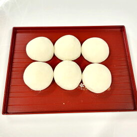 【ふるさと納税】愛ふくふく「丸餅（白）」 10個入りセット 計1.8kg（1パック6個入（180g）×10個） お餅 おもち モチ セイロ蒸し 杵つき もち米 愛別産はくちょう お鍋 お雑煮 おしるこもち 北海道産 国産 北海道 愛別町 送料無料