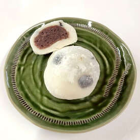 【ふるさと納税】愛ふくふく「あんもち（豆）」 12個入りセット 計900g（約75g×12個） お餅 おもち セイロ蒸し 杵つき もち米 愛別産はくちょう 餡子 あんこ スイーツ 和菓子 お菓子 おやつ 小豆 黒大豆 あん餅 つきたて 冷凍 北海道産 国産 北海道 愛別町 送料無料