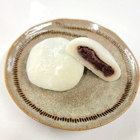 【ふるさと納税】愛ふくふく「クリームあんもち（白・ビーツ）」 12個入りセット 各6個 計840g（約70g×12個） お餅 おもち もち米 愛別産はくちょう 餡子 あんこ 生クリーム スイーツ 和菓子 お菓子 おやつ 小豆 あん餅 つきたて 冷凍 北海道産 国産 北海道 愛別町 送料無料