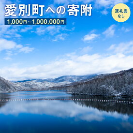 【ふるさと納税】愛別町への寄附（返礼品はありません）【寄附金額 1,000～1,000,000円】返礼品なし 北海道 愛別町