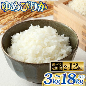 【ふるさと納税】＜選べる定期便＞ゆめぴりか 1回あたり2合×5パック 1ヶ月毎 2回～12回 ｜ 令和7年度産 最上品質米 ご飯 ごはん 米 お米 おこめ ライス こめ コメ おにぎり リゾット パエリア お弁当 小分けサイズ 真空 長期保存 家庭用 自宅用 産地直送 送料無料